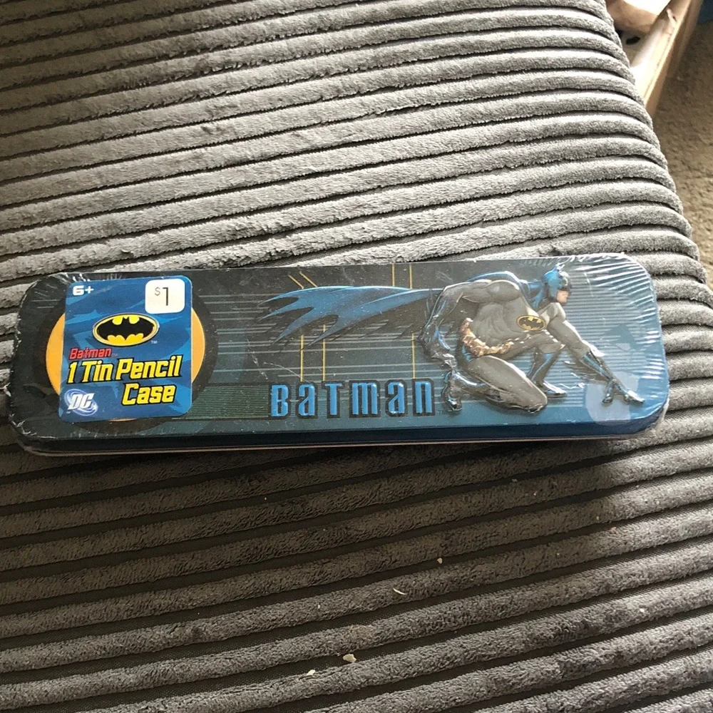 Batman Tin Pencil Case